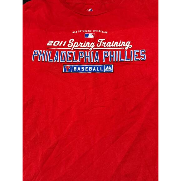 Vintage Tees - MLB Philadelphia Phillies 2011 Spring Training Graphic Tee*SZ L - Picture 2 of 5